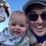 WATCH: Peter Stefanovic shares adorable video of Oscar giggling. When do babies start laughing?