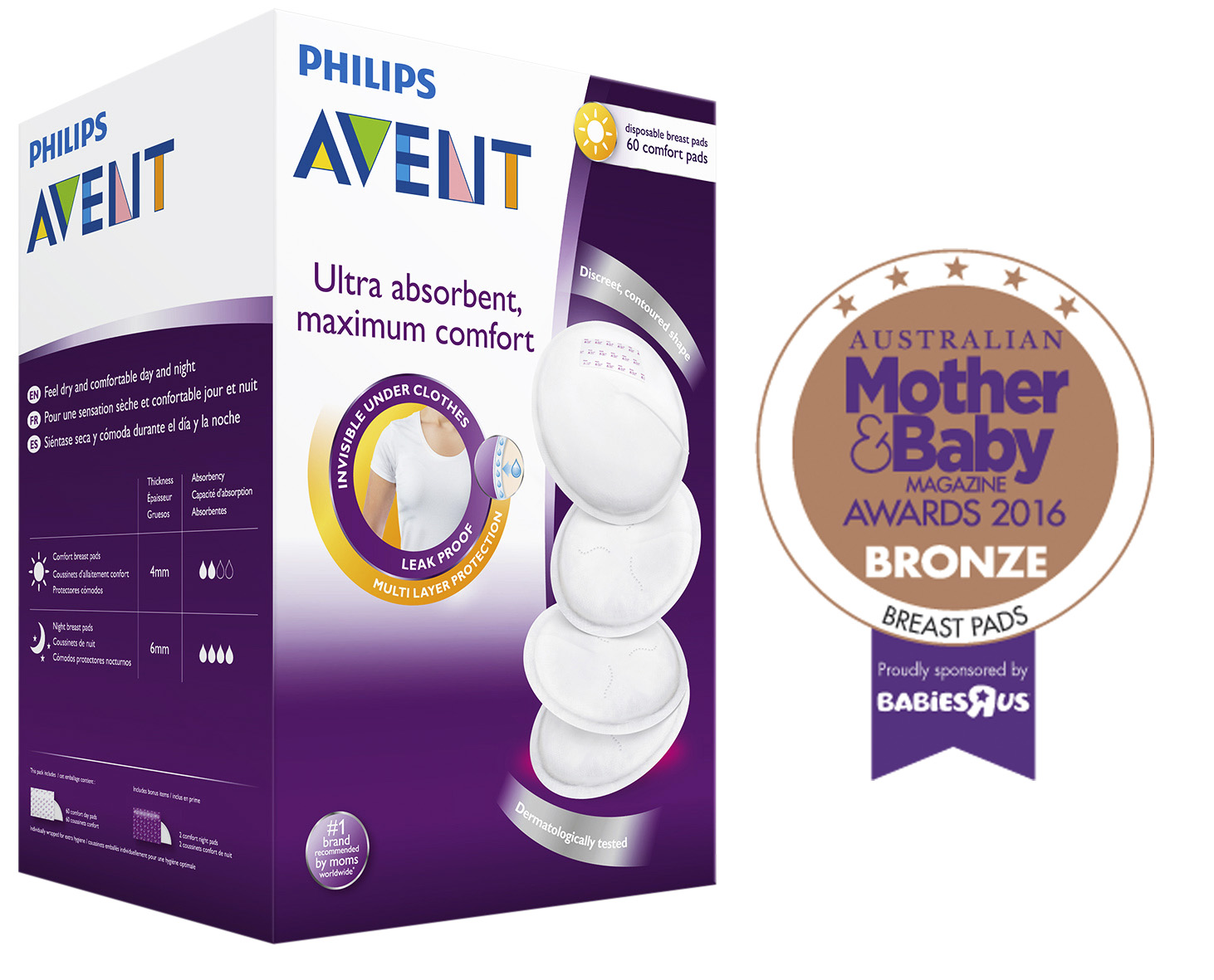 Best breast pads Australia Bounty Parents