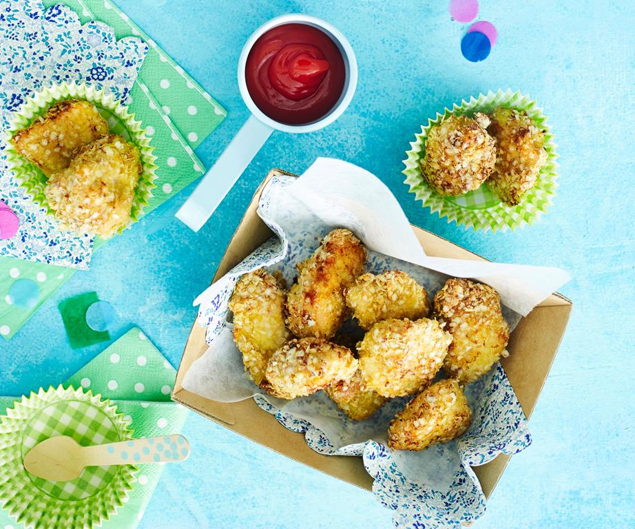 Healthy chicken nuggets