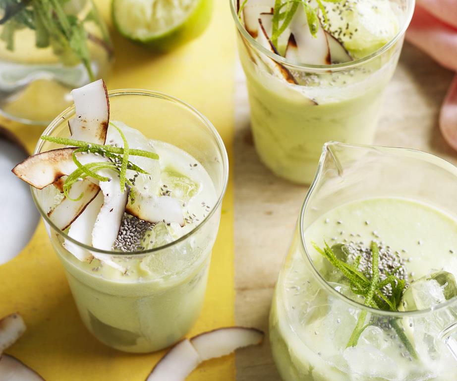 Avocado and banana smoothie