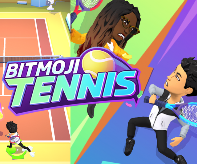 Bitmoji Tennis