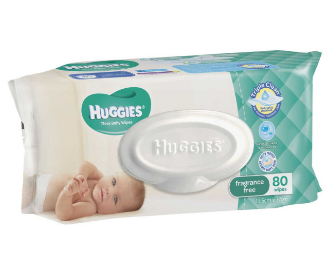 Huggies Fragrance Free Baby Wipes