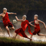 Children playing in Myanmar