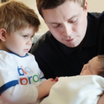 Introducing your toddler to the new baby