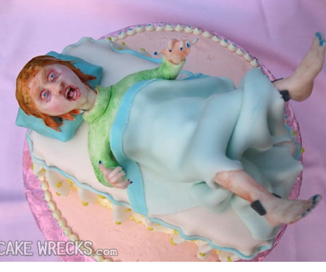 30 bad baby shower cakes that will give you nightmares