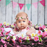 Babies with big heads are apparently smarter.
