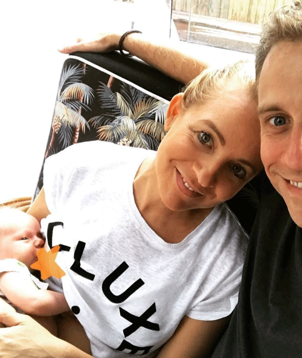 Carrie Bickmore one month motherhood