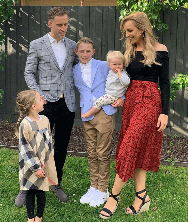 Carrie Bickmore family