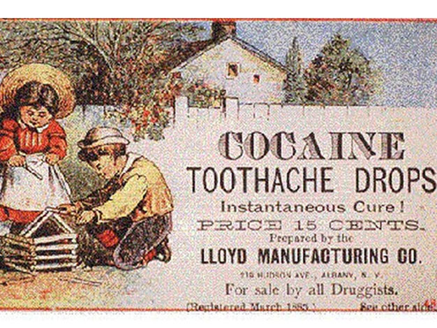 Teething child? There was only one logical answer in 1914: cocaine.