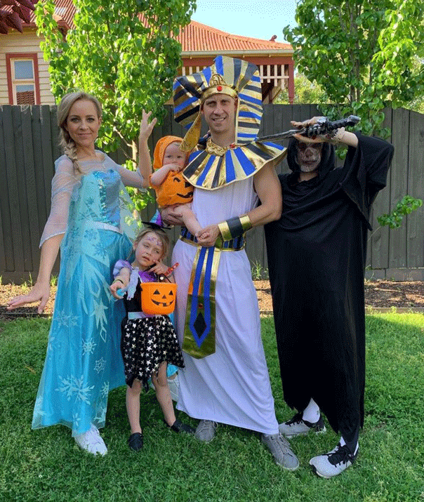 Carrie Bickmore halloween