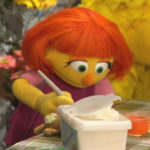 Sesame Street's first autistic character, Julia