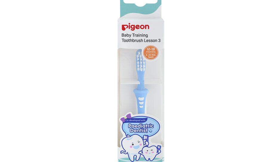 Pigeon Training Toothbrush – Step 3