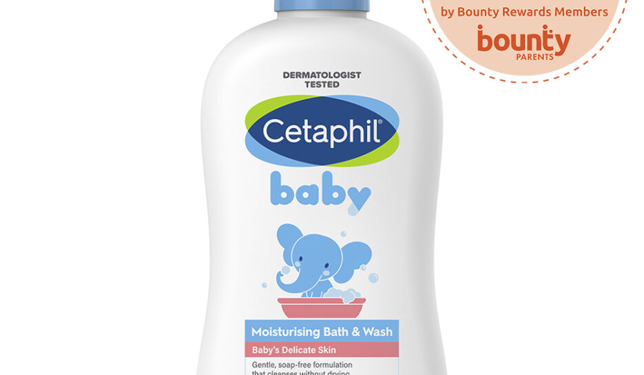 Product shot of Cetaphil Baby Moisturising Bath & Wash