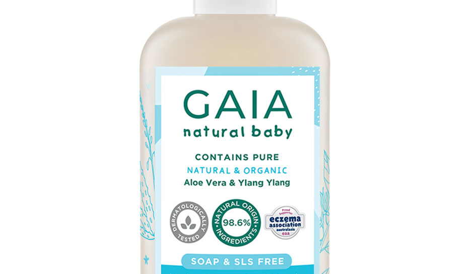 GAIA Natural Baby Hair & Body Wash