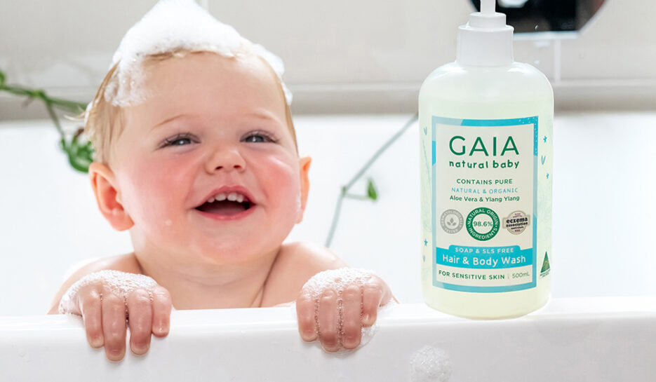 GAIA Natural Baby Hair & Body Wash