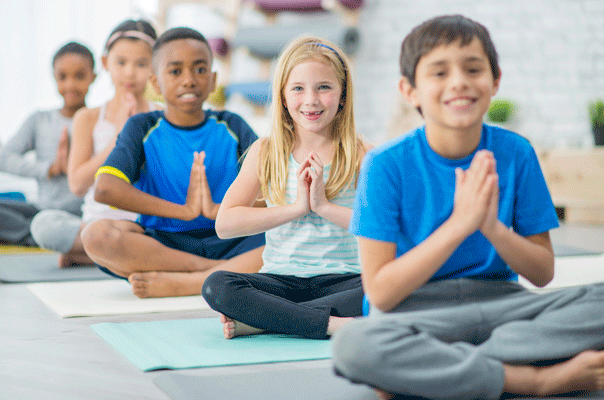 Children are now being taught mindfulness, meditation and yoga at school