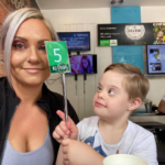 Kat Abaniac and son Parker