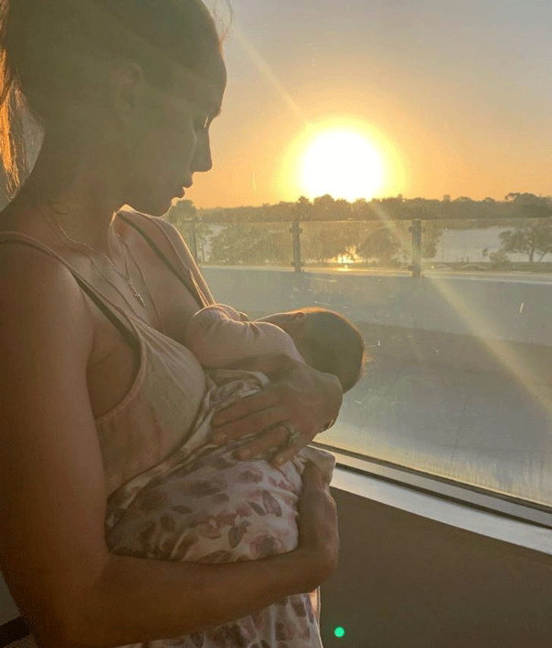 Snezana Wood breastfeeding