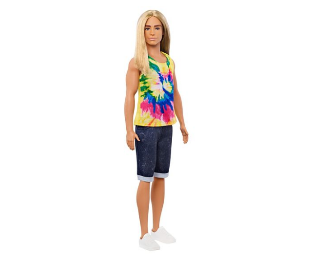 Ken doll featuring long hair