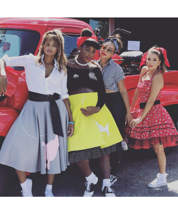 serena williams baby shower