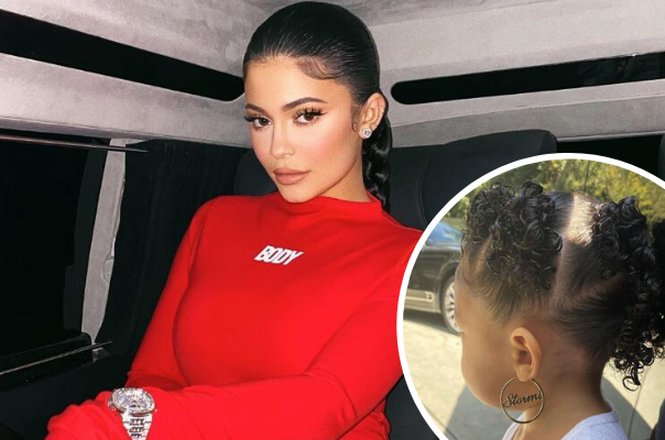 Kylie Jenner is shamed for letting her daughter wear giant hoop earrings