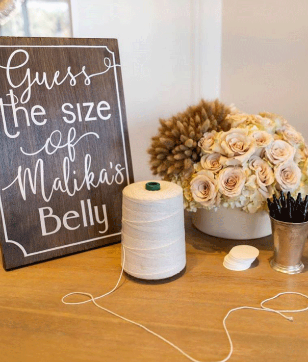 guess size of belly game