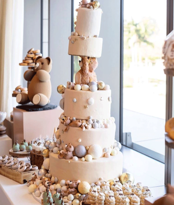 malika baby shower cake