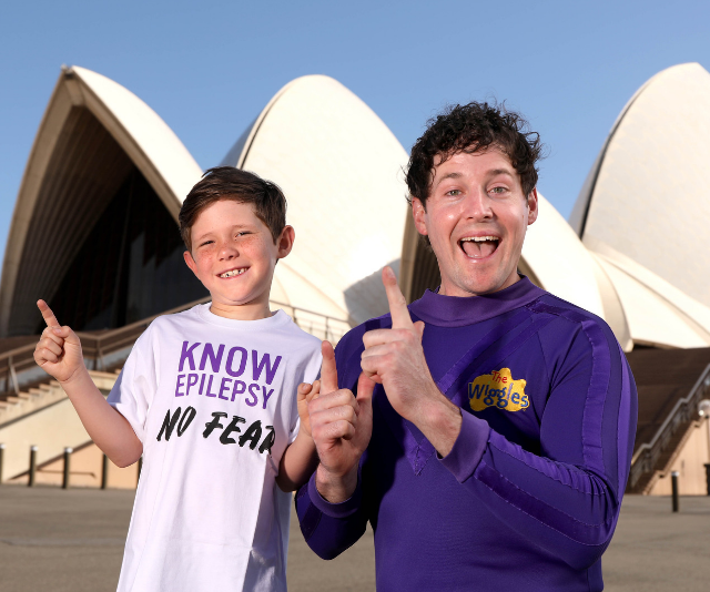 Lachy ‘Purple Wiggle’ Gillespie has a very personal reason for supporting Purple Day for Epilepsy