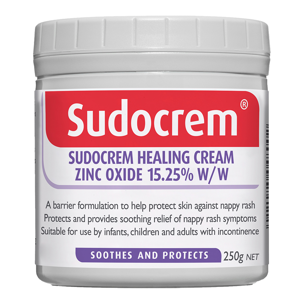 2 x Sudocrem Baby Healing Cream Soothes Protects, Zinc Oxide 15.25