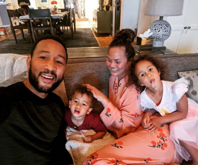 Chrissy Teigen and John Legend