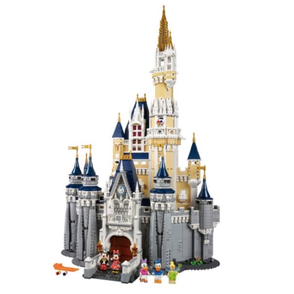 Disney castle lego