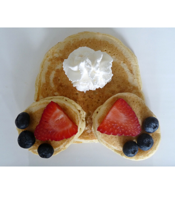 bunny pancakes