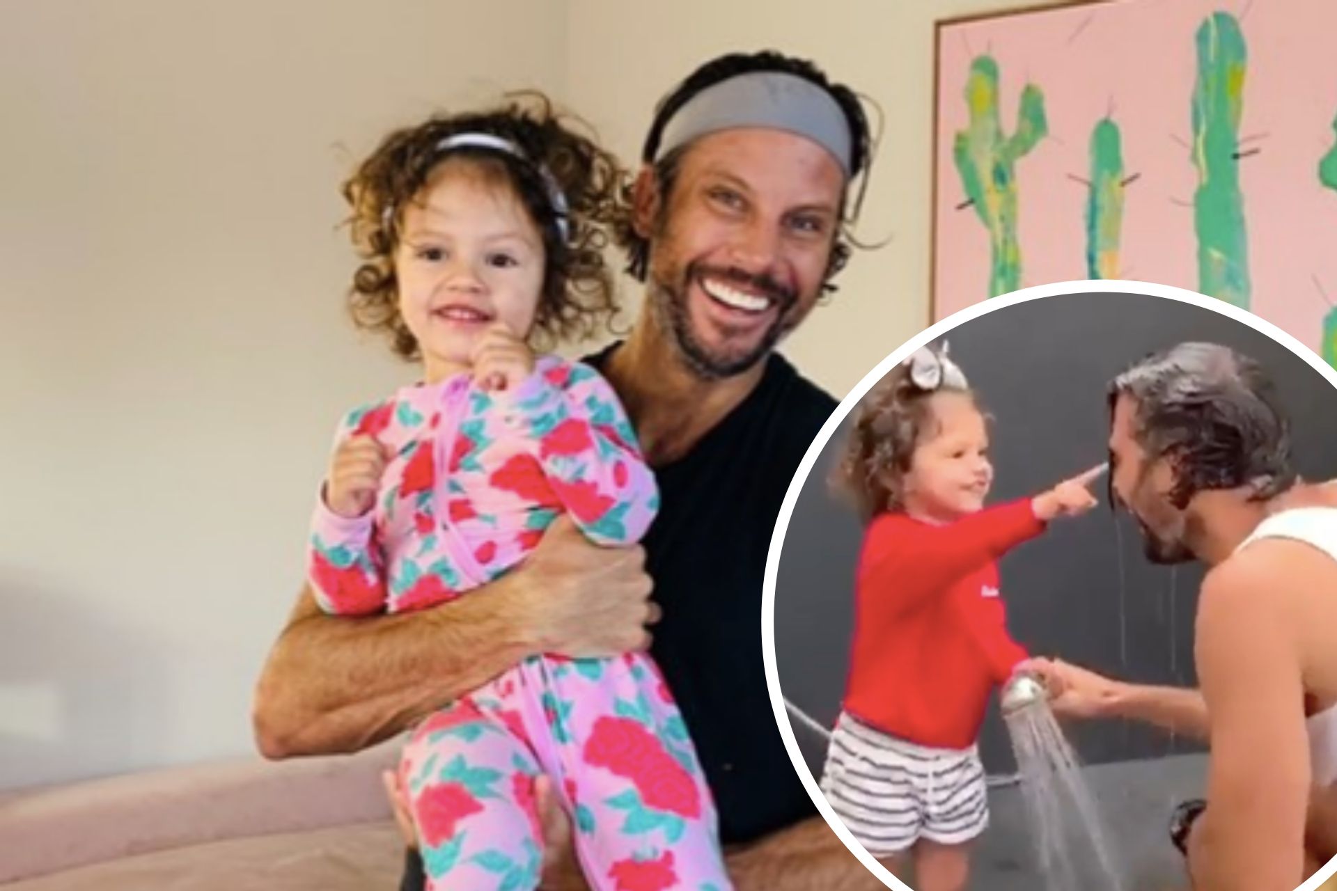 Sam Wood’s pamper session with daughter, Willow is the cutest thing you’ll see all day