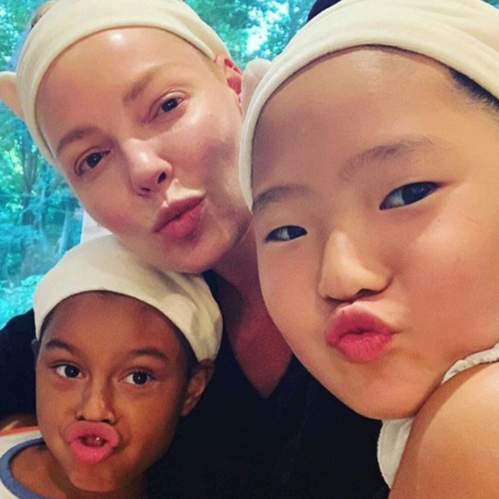 Katherine Heigl adopted children