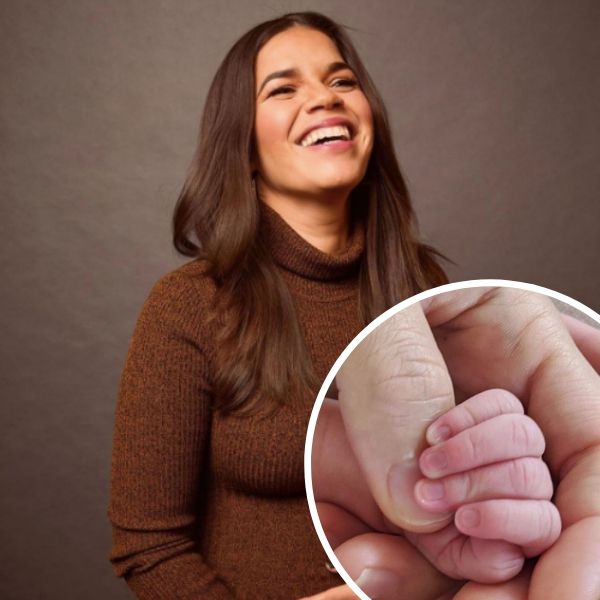 America Ferrera baby