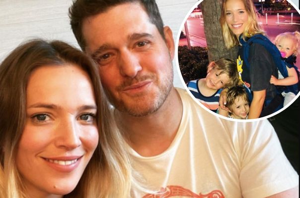 Michael Buble writes a heartfelt birthday message to his wife and shares a rare image of his son since beating cancer