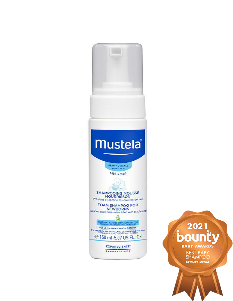 Mustela Foam Shampoo for Newborns