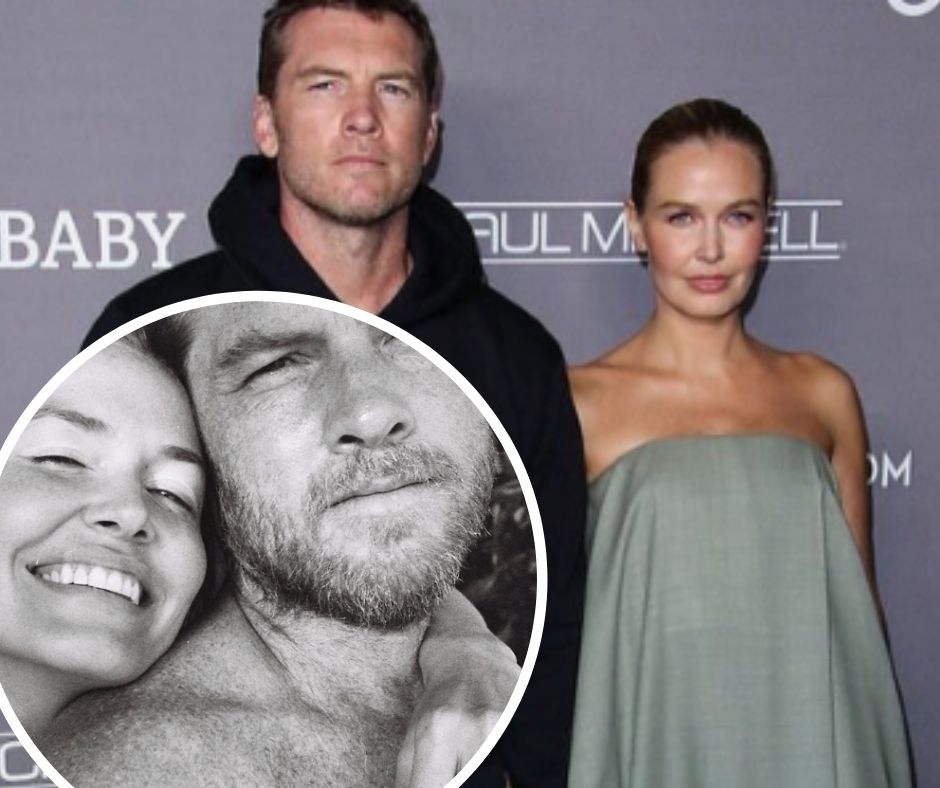 Lara and Sam Worthington