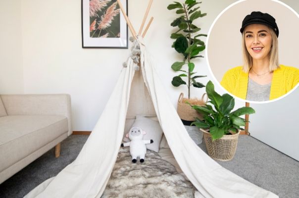 How to DIY this stylish kids play tent, best of all it’s easier than you think