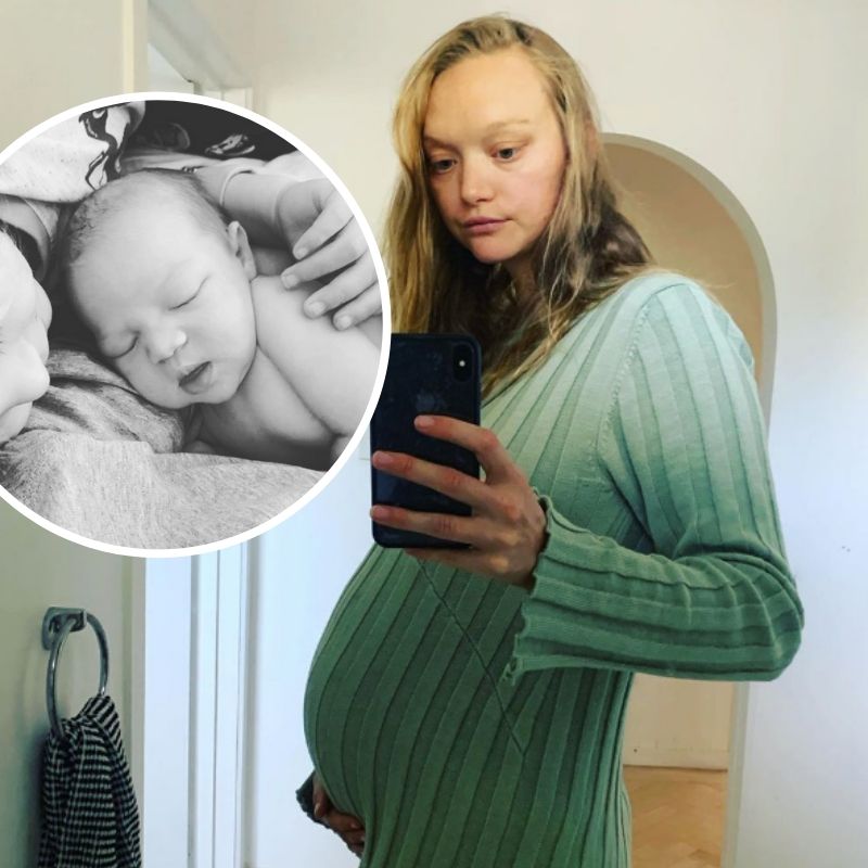 Gemma Ward newborn