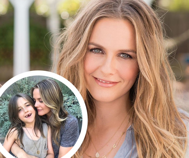 Alicia Silverstone says she’s been taking baths with her 9yo son, Bear during isolation