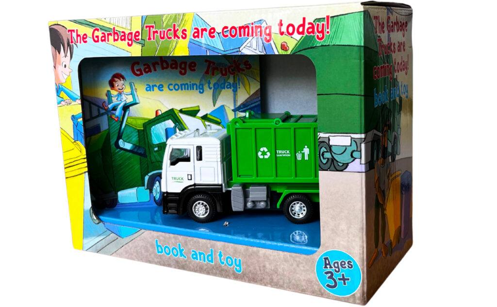 Bestselling book, 'The Garbage Truck is coming today!' gets an exciting new Christmas update