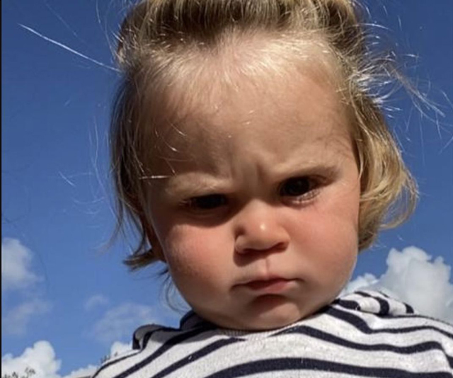 Gordon Ramsay’s son, Oscar is adorably unimpressed and we can’t get enough of his cranky little face