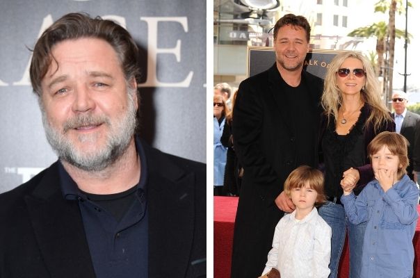 Russell Crowe feels dad guilt for not spending enough time with his sons when they were younger