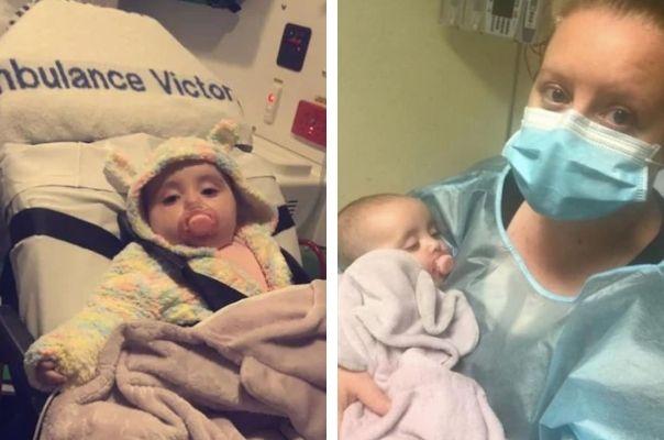 A six-month-old baby is hospitalised in Melbourne with COVID-19: “It was the scariest time of my life”
