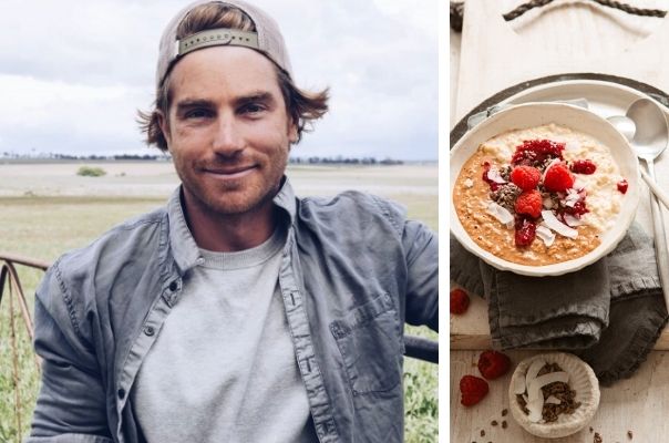 MasterChef Hayden Quinn shares his Dairy Free Lamington Porridge recipe and it is breakfast goals