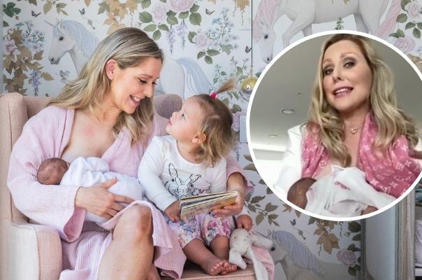 Former Hi-5 star, Charli Robinson feeds her newborn on live TV and says we need to normalise breastfeeding