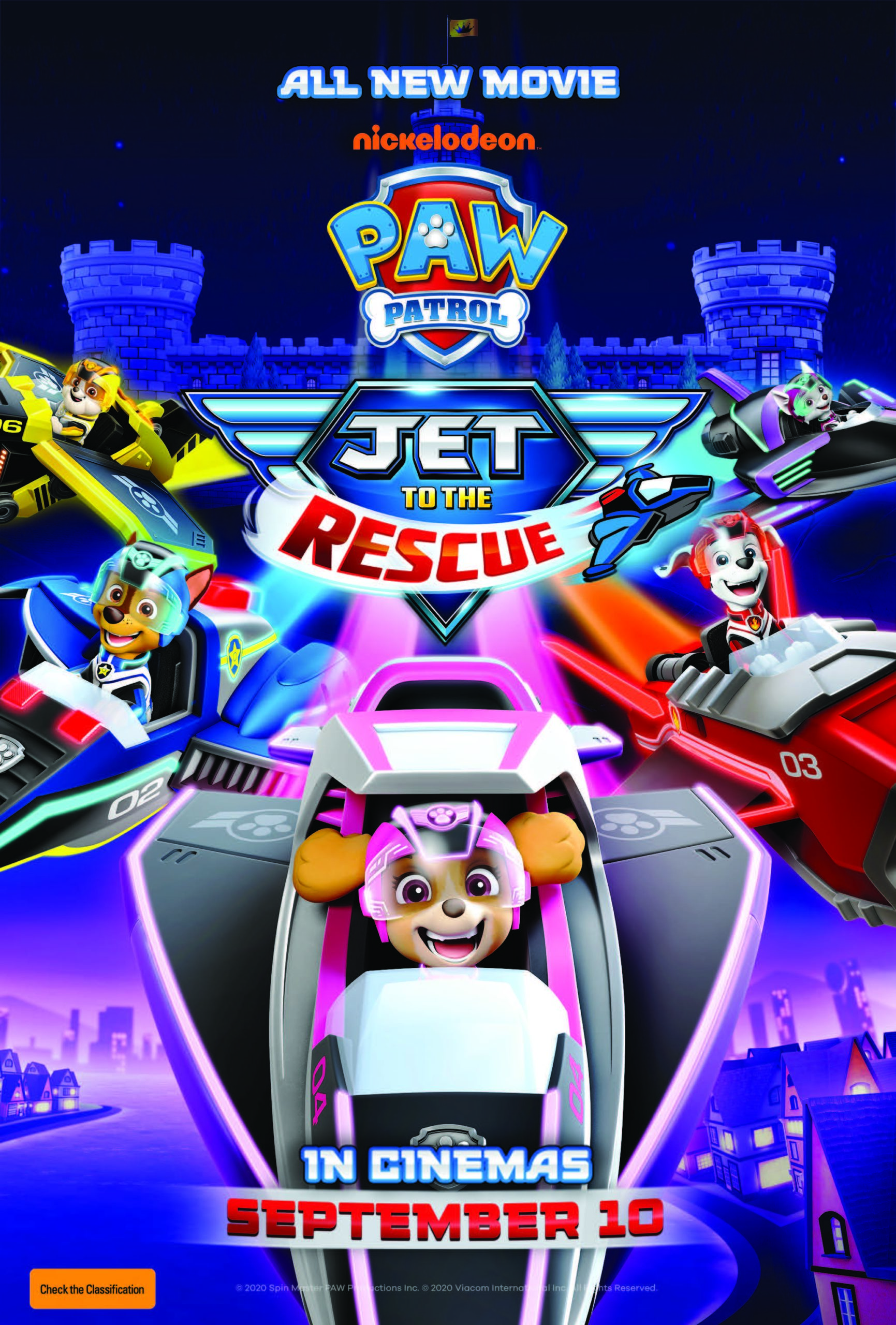 WIN 1 OF 5 PAW PATROL: JET TO THE RESCUE FAMILY PASSES