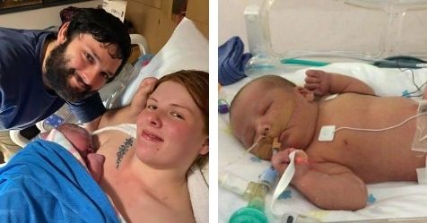 A mum shares her heartbreak after being separated from her newborn due to COVID restrictions
