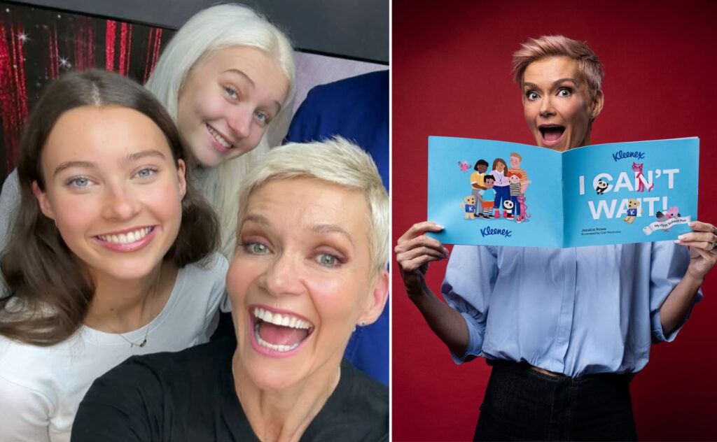 Jessica Rowe on anxiety, with daughters